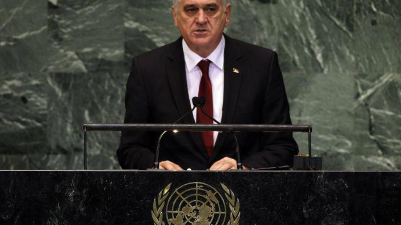 Tomislav Nikolić za govornicom u Ujedinjenim nacijam