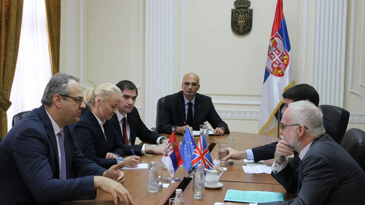Serić i ambasador UK