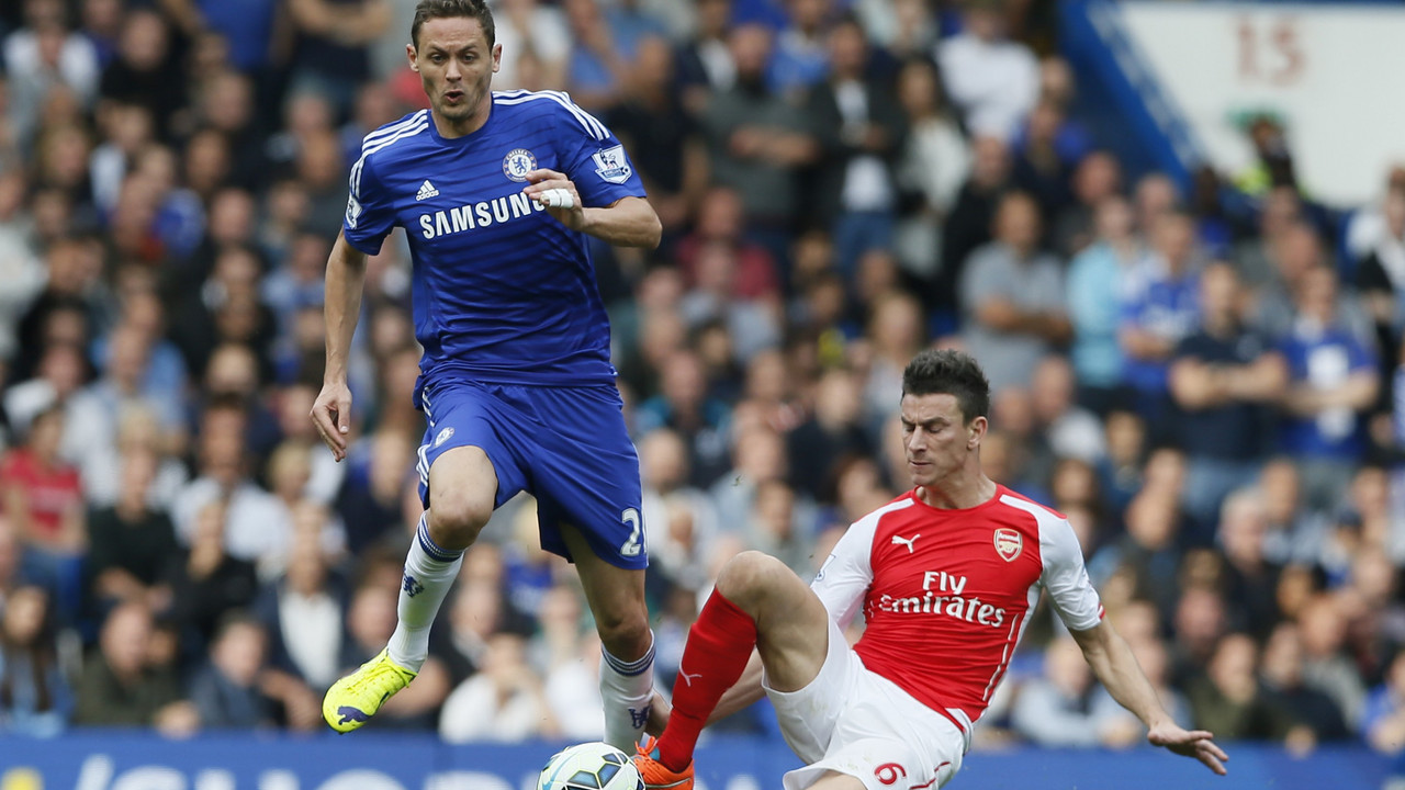 Nemanja Matić na utakmici sa Arsenalom