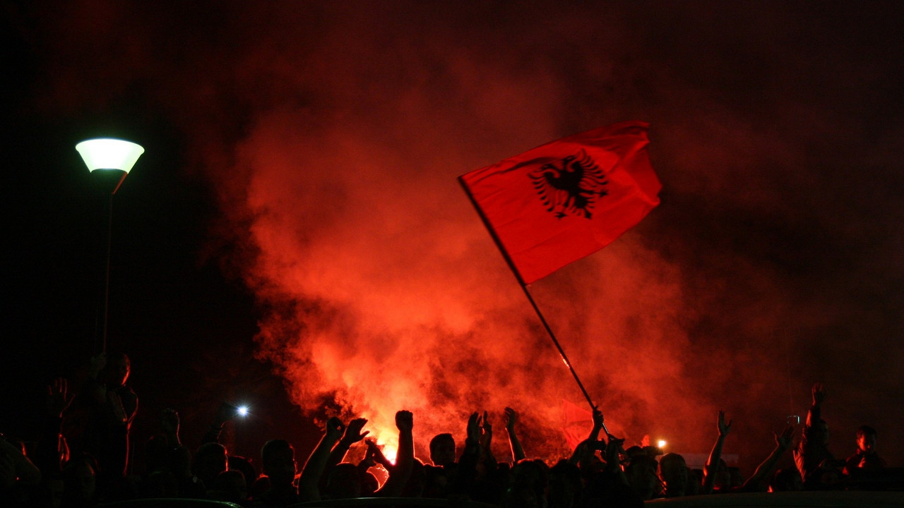 Albanski navijači