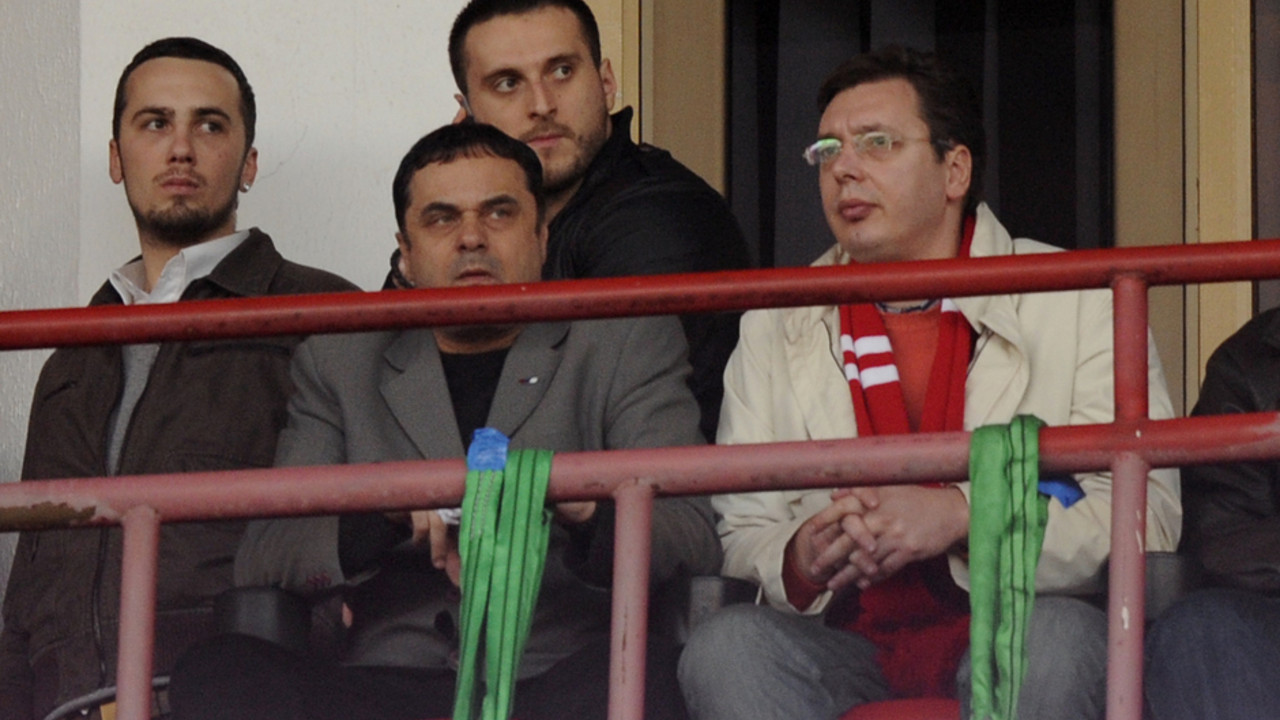 Aleksandar Vučić na Marakani