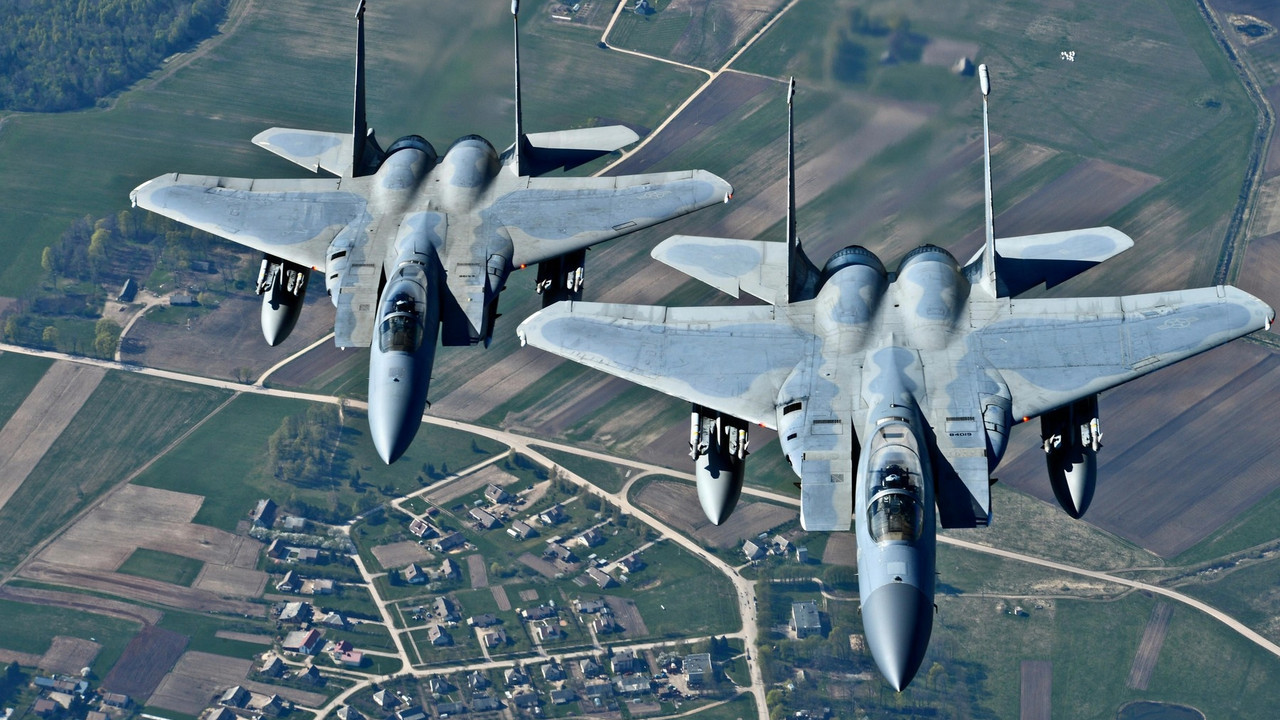 NATO lovci F15