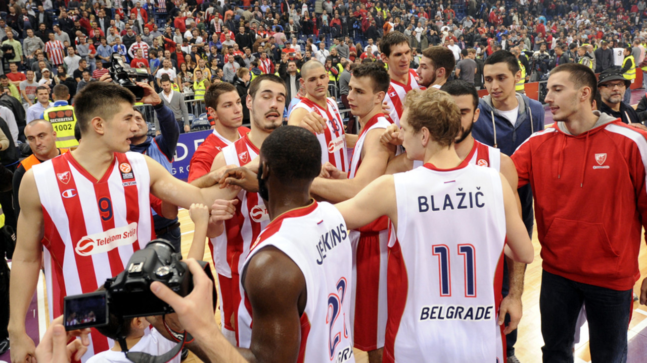Košarkaši Crvene zvezde