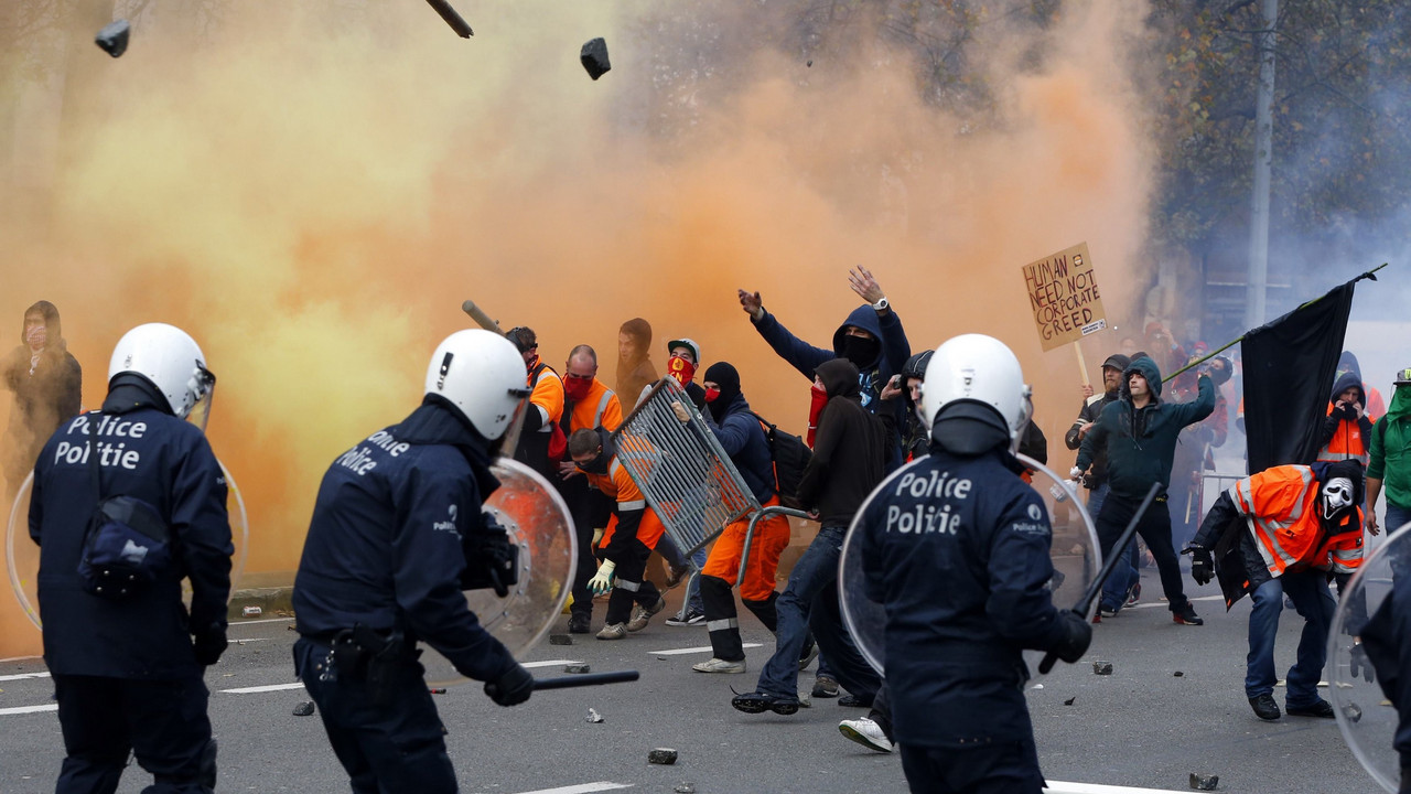 Protest u Briselu