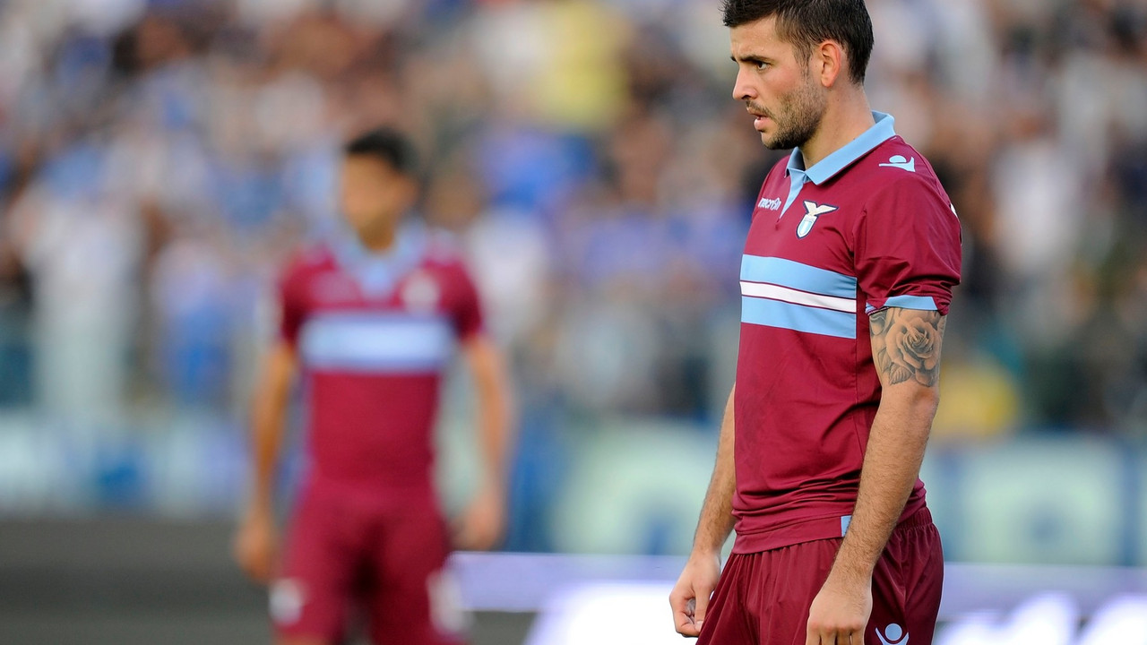 Filip Đorđević u meču 11. kola Serije A između Empolija i Lacija