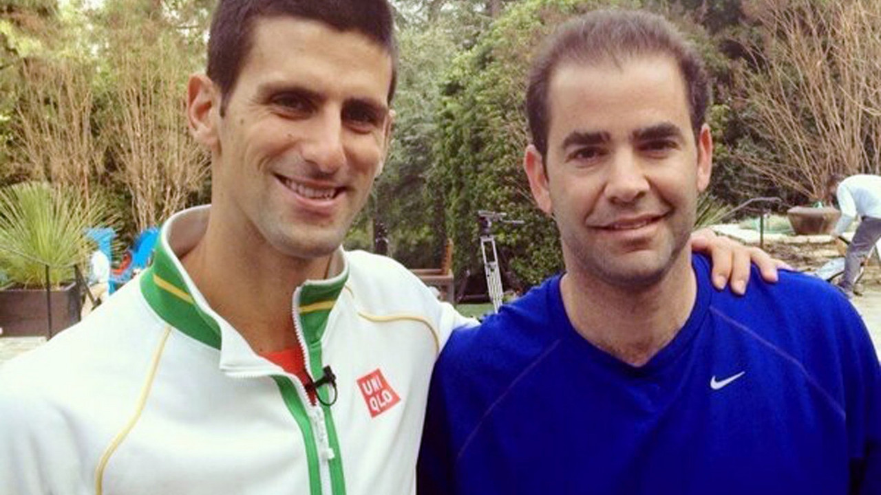Novak Đoković i Pit Sampras
