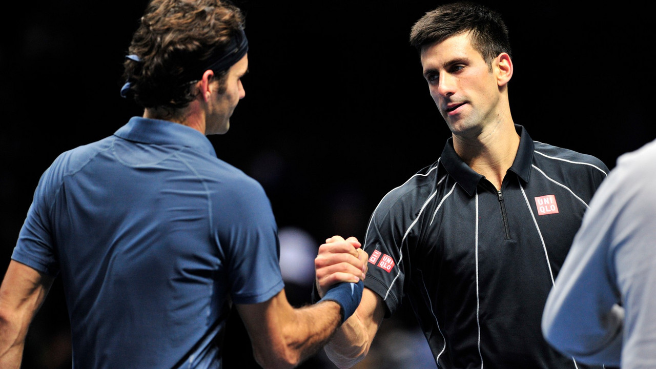Novak Đoković i Rodžer Federer 