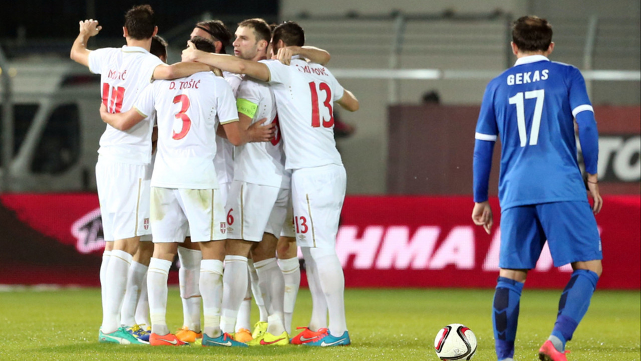 Radost fudbalske reprezentacije Srbije