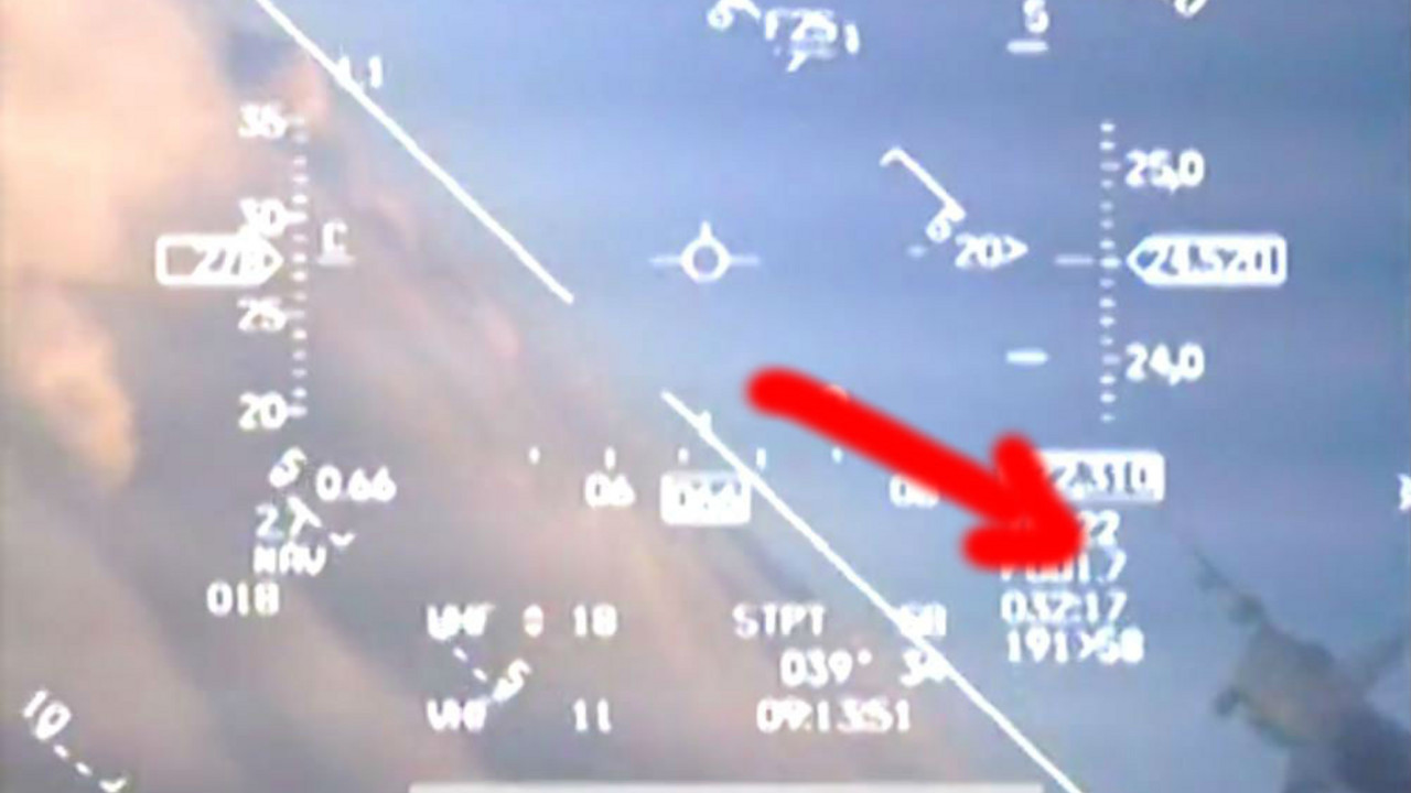 MiG 31 na snimku norveškog lovca