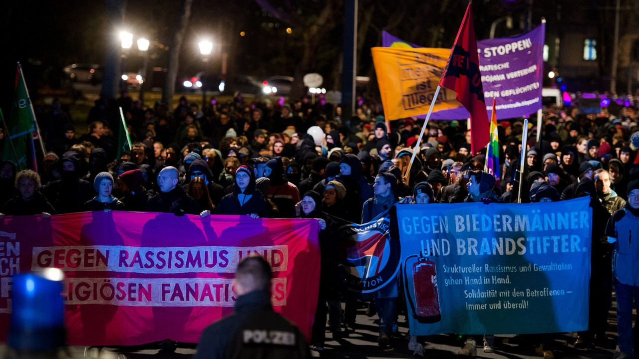 Protest protiv islamizacije u Drezdenu