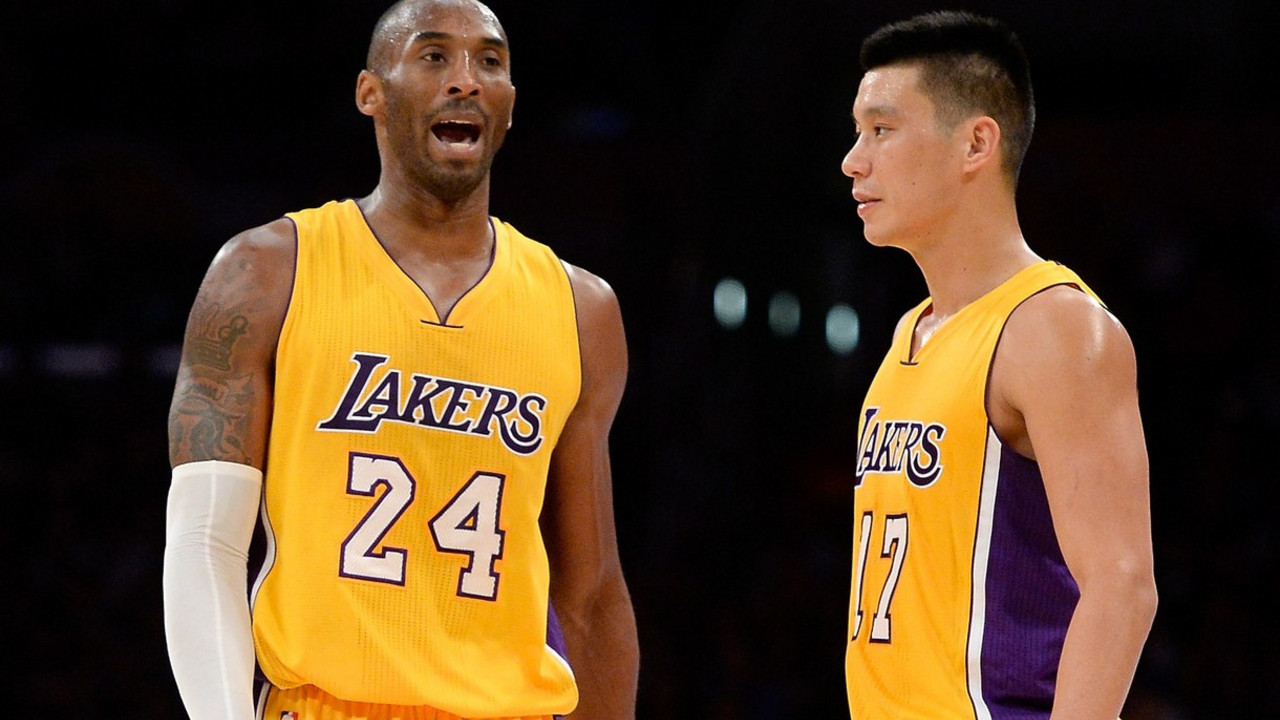 Kobe Brajant i Džeremi Lin