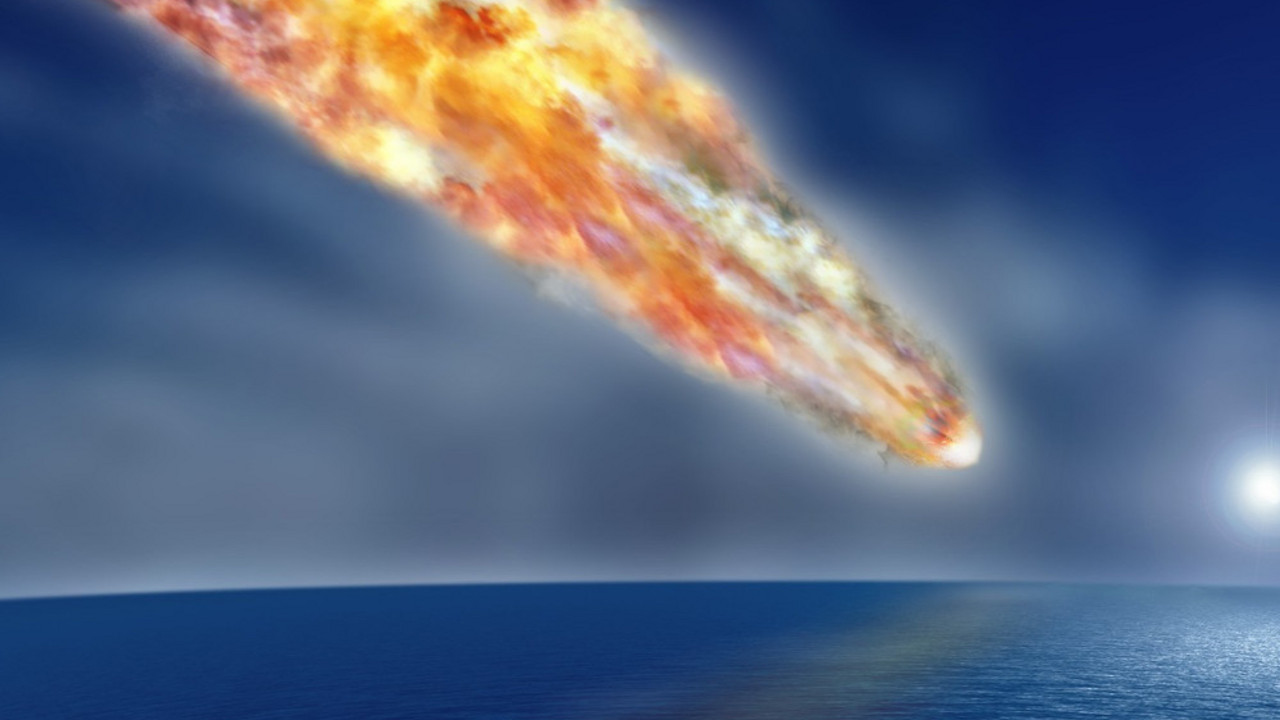 meteor ide ka okeanu