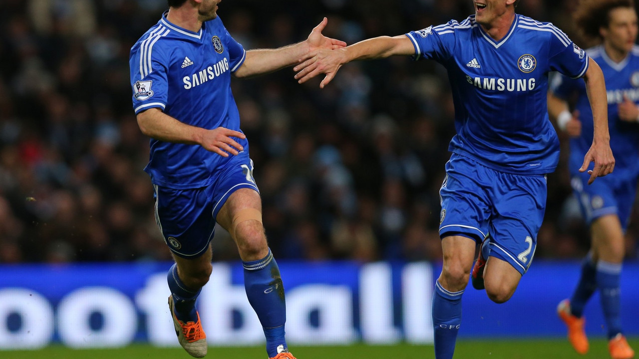 Branislav Ivanović i Nemanja Matić