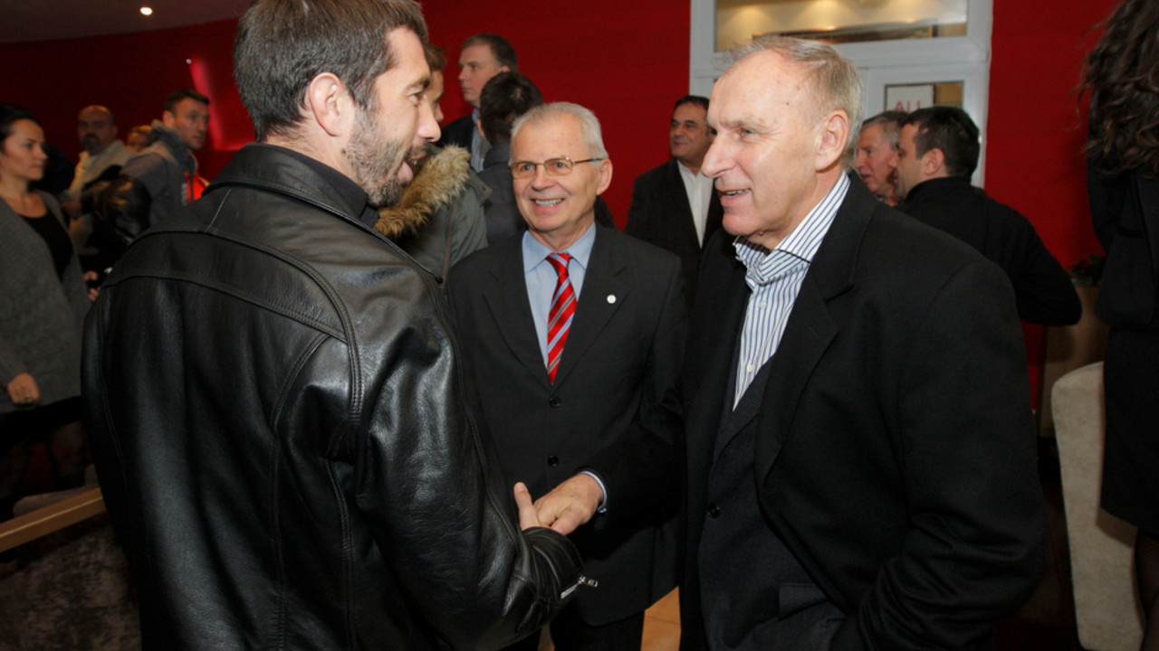 Nikola Mijailović i Dragan Džajić