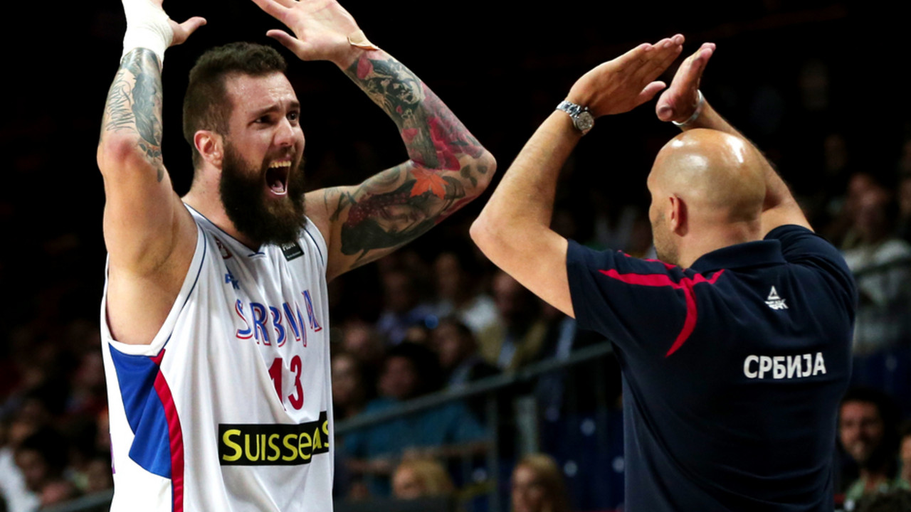 Miroslav Raduljica i selektor Aleksandar Đorđević
