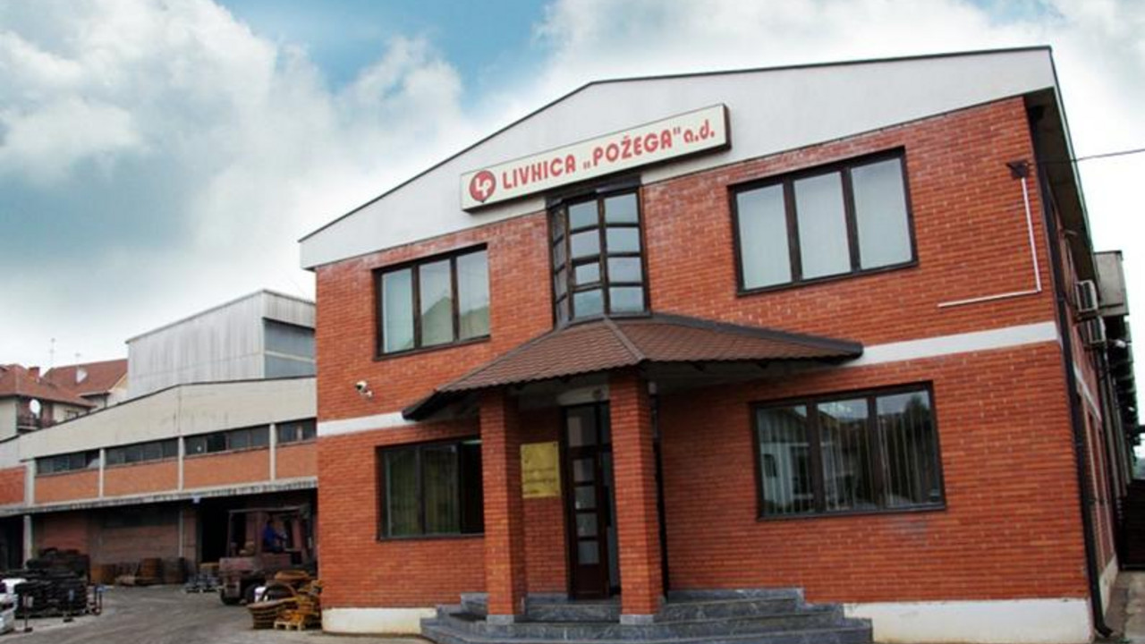 Ulaz u upravnu zgradu Livnice Požega