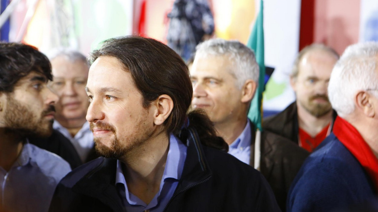 Pablo Iglesijas, vođa Podemosa