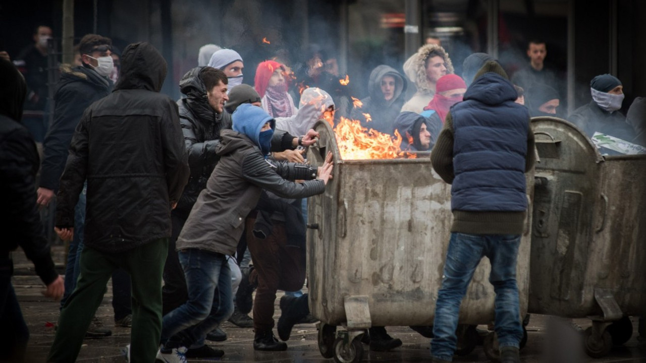 Protest Albanaca sa Kosova i Metohije