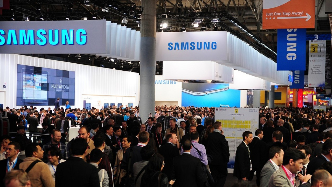 Samsung štand na MWC Barselona