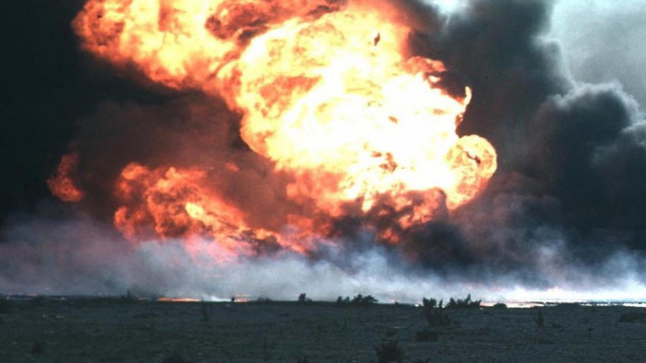 Irak u plamenu tokom Prvog zalivskog rata