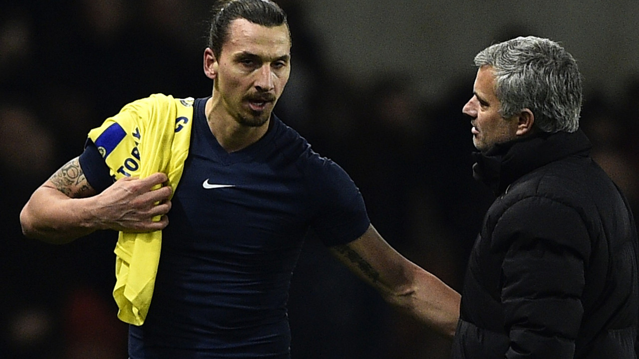 Zlatan Ibrahimović i Žoze Murinjo