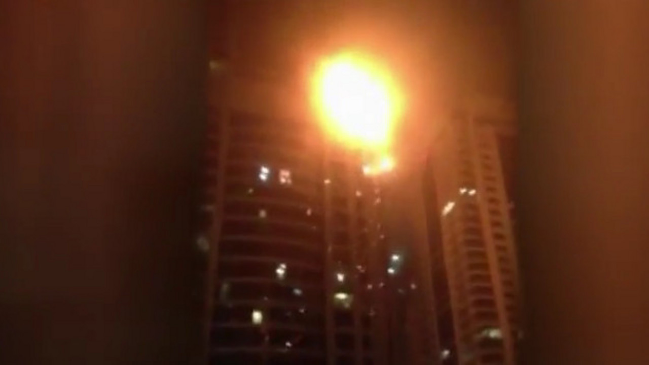 požar u Dubaiju