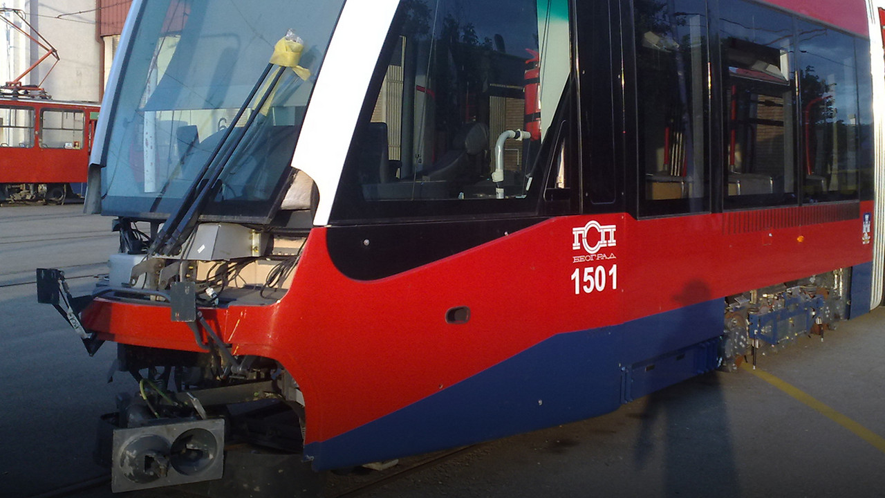 sudar tramvaja 