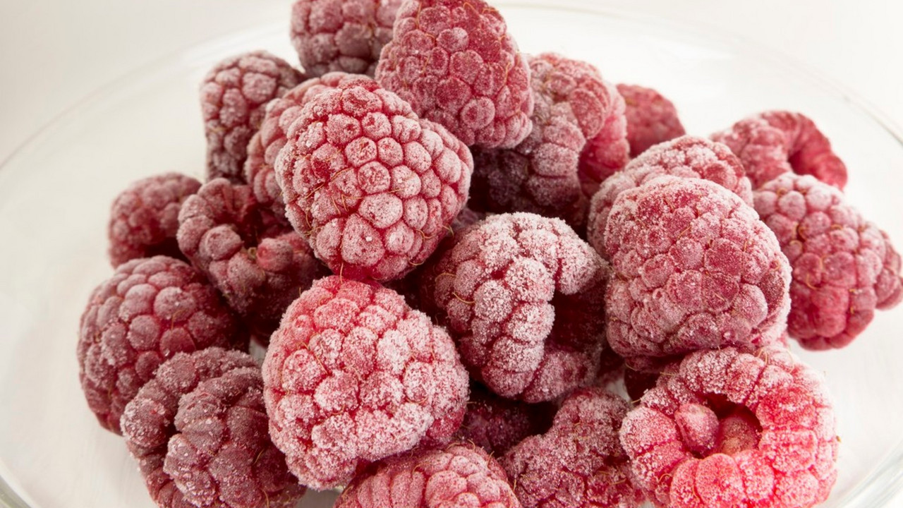zamrznute maline