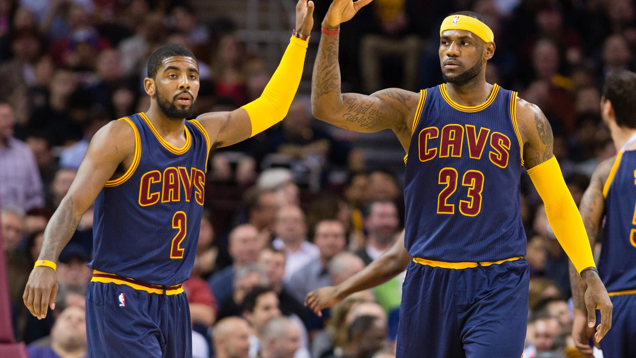 Kajri Irving i Lebron Džejms