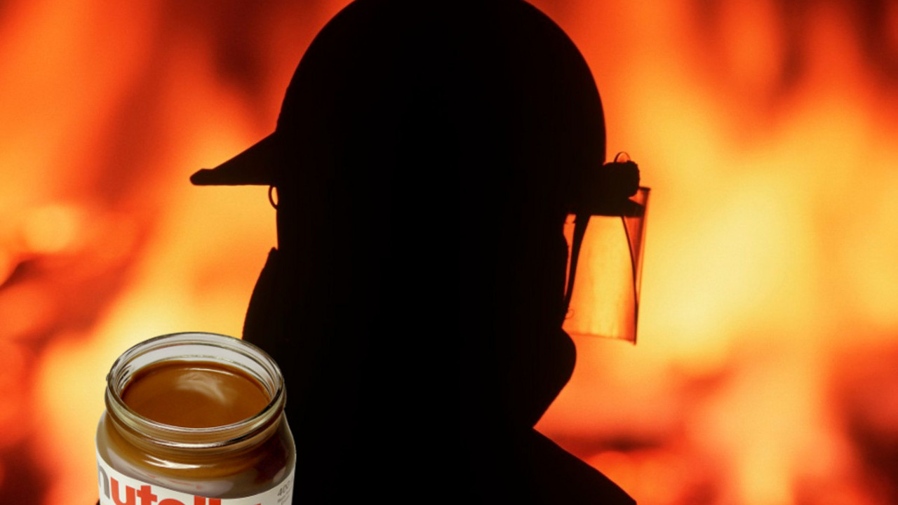 Požar prouzrokovan Nutelom
