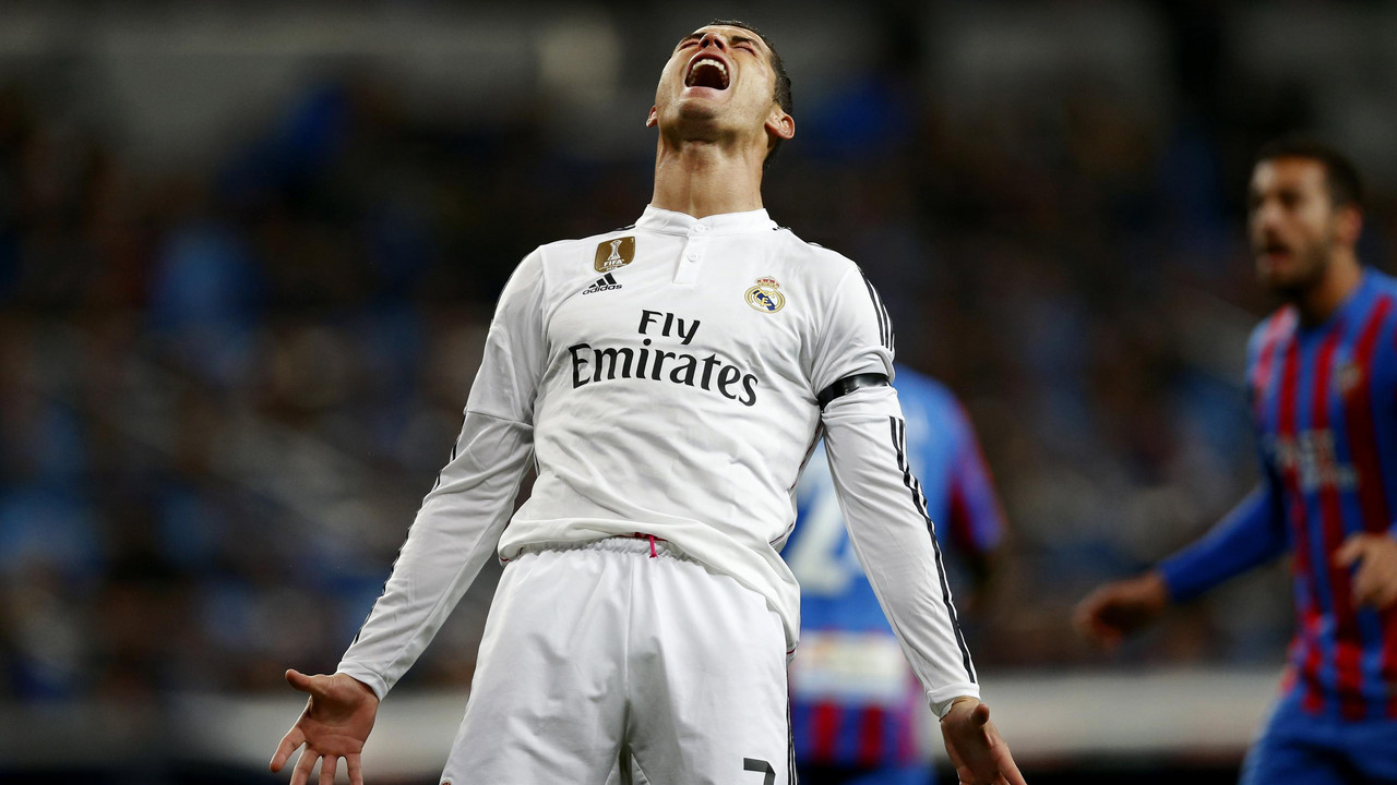 Kristijano Ronaldo na meču sa Levanteom