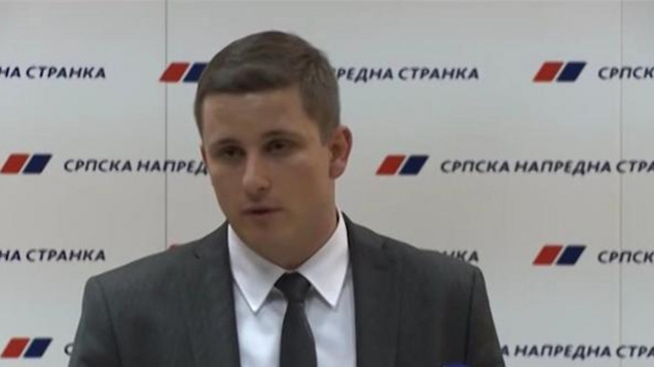 aleksandar Jovičić, pripadnik SNS