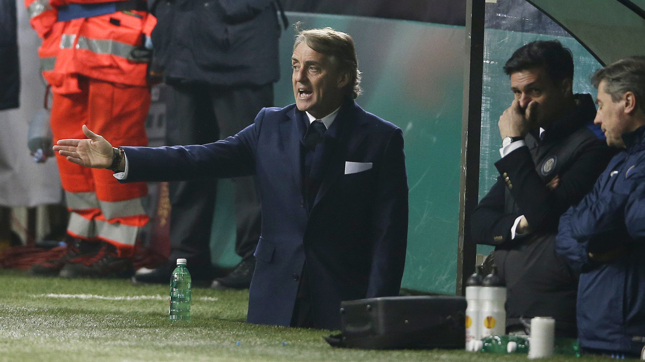 Trener Intera Roberto Manćini