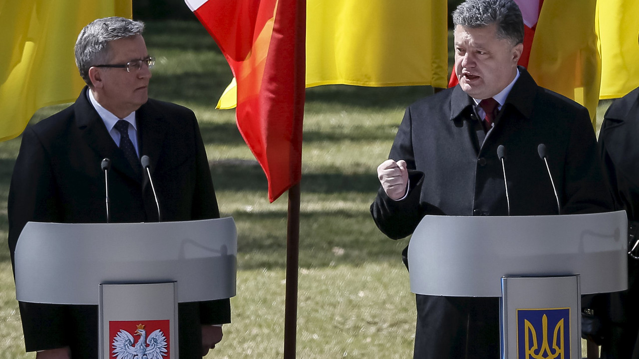 Petro Porošenko u Poljskoj