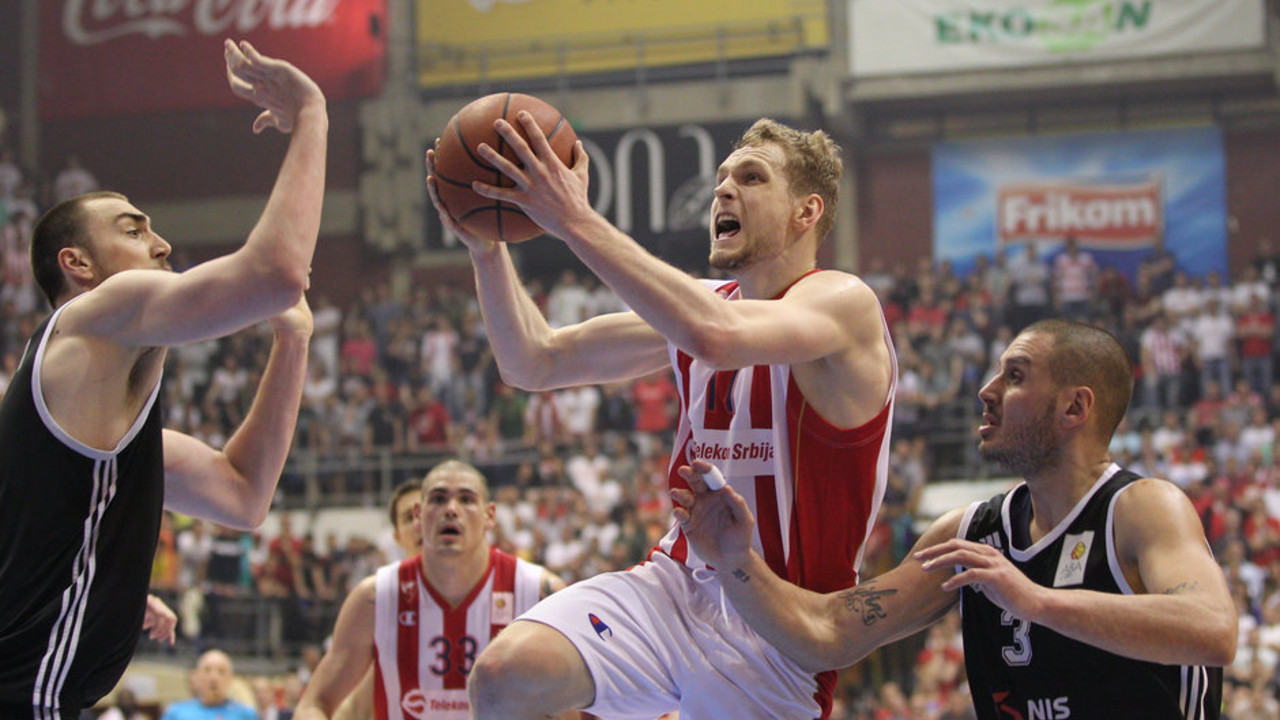 Jaka Blažič i Nikola Milutinov