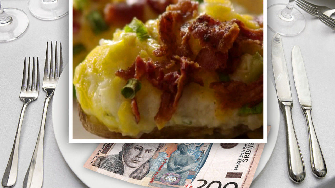 Recepti za 200 dinara - krompir sa slaninom