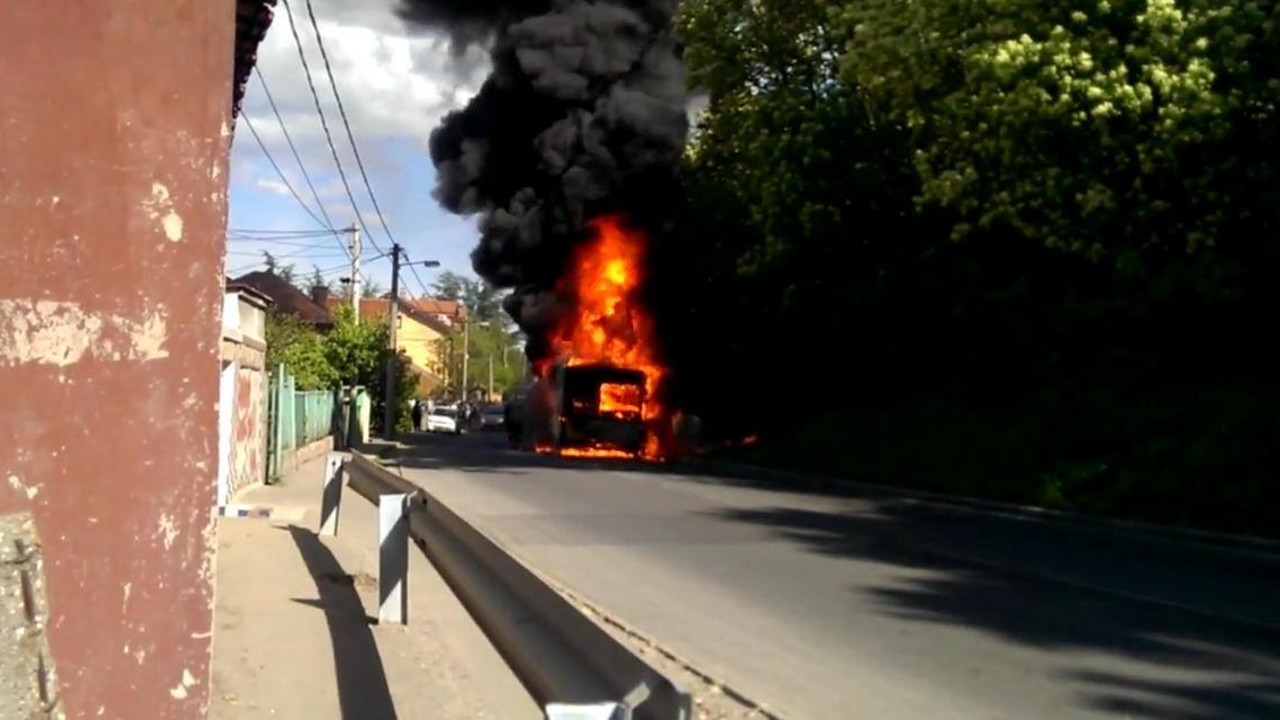 Požar u autobusu