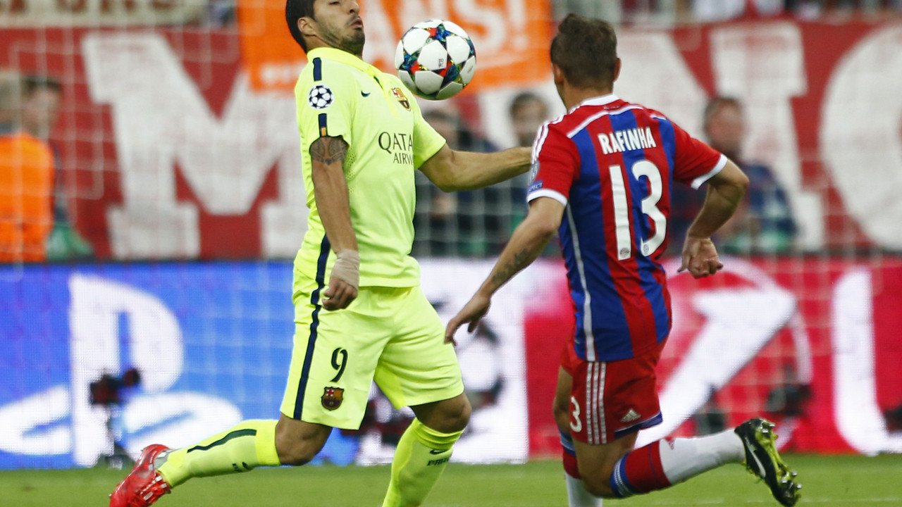 Luis Suarez na revanš meču polufinala Lige šampiona