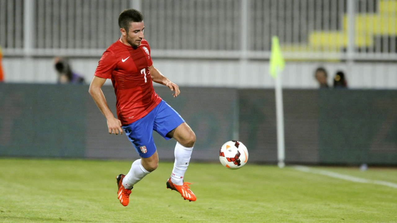 Fudbaler CSKA i reprezentaivac Srbije Zoran Tošić
