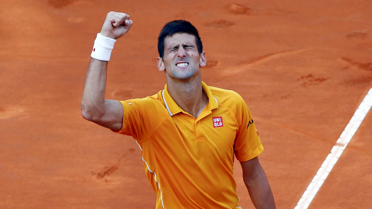 Novak Đoković na turniru u Rimu