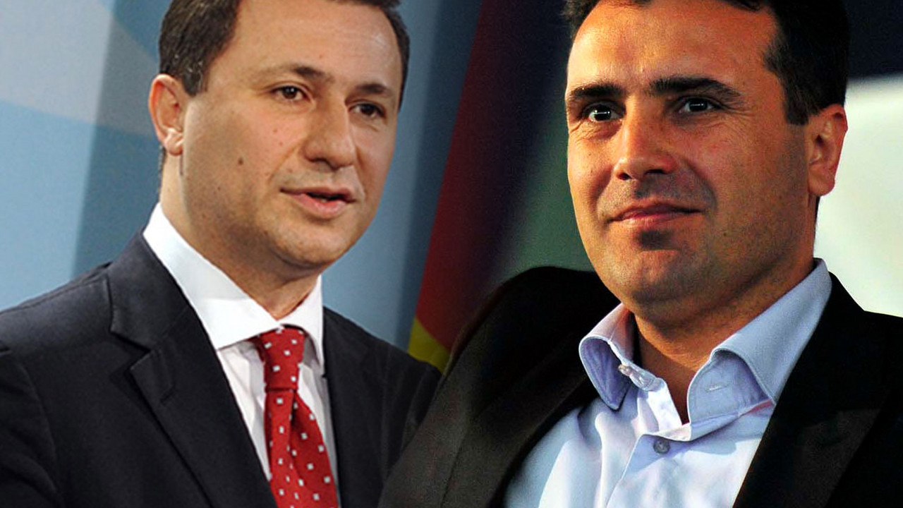 Nikola Gruevski i Zoran Zaev