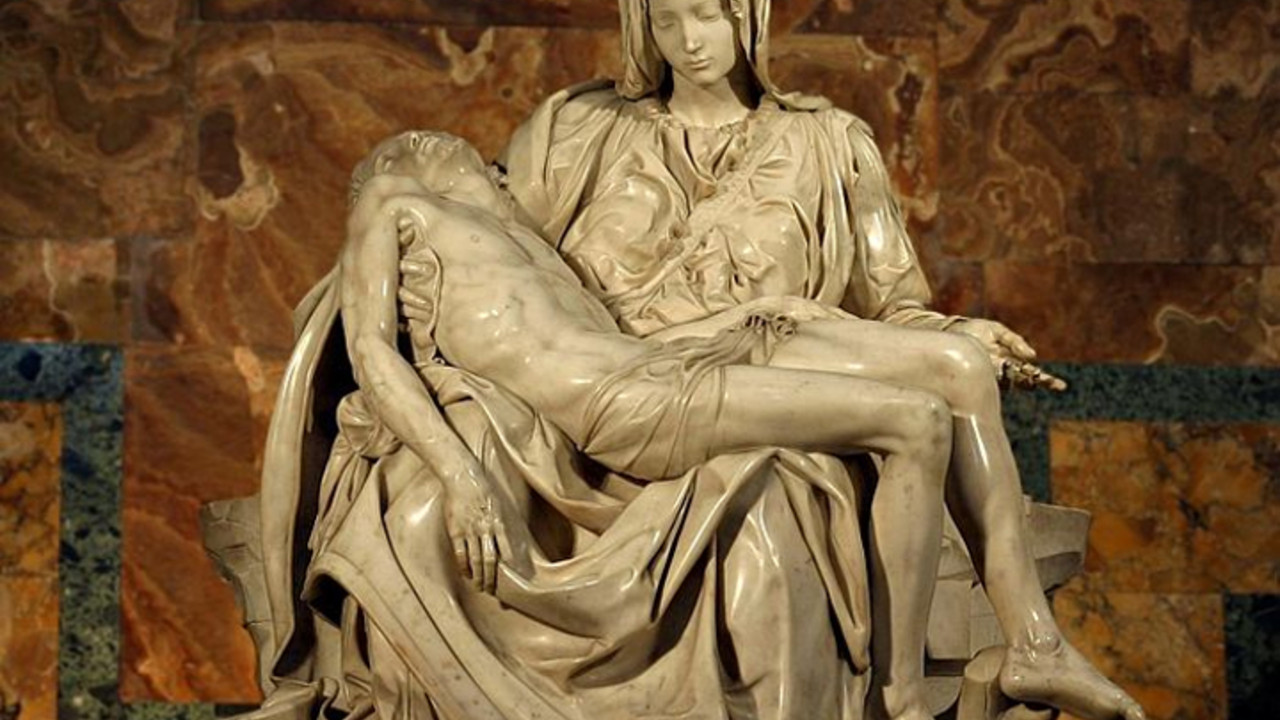 Mikelanđelova Pieta (oplakivanje Bogorodice umrlog isusa Hrista)