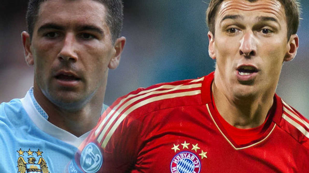 Aleksandar Kolarov i Mario Mandžukić