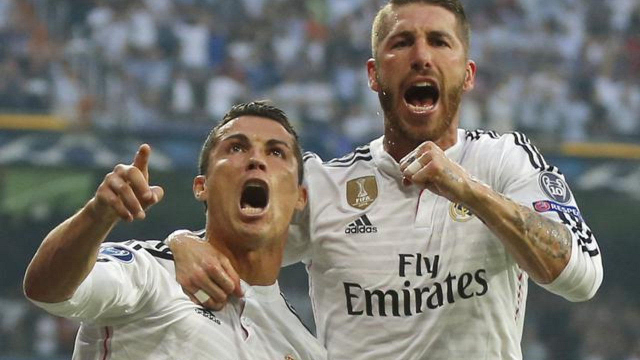 Serhio Ramos i Kristijano Ronaldo.