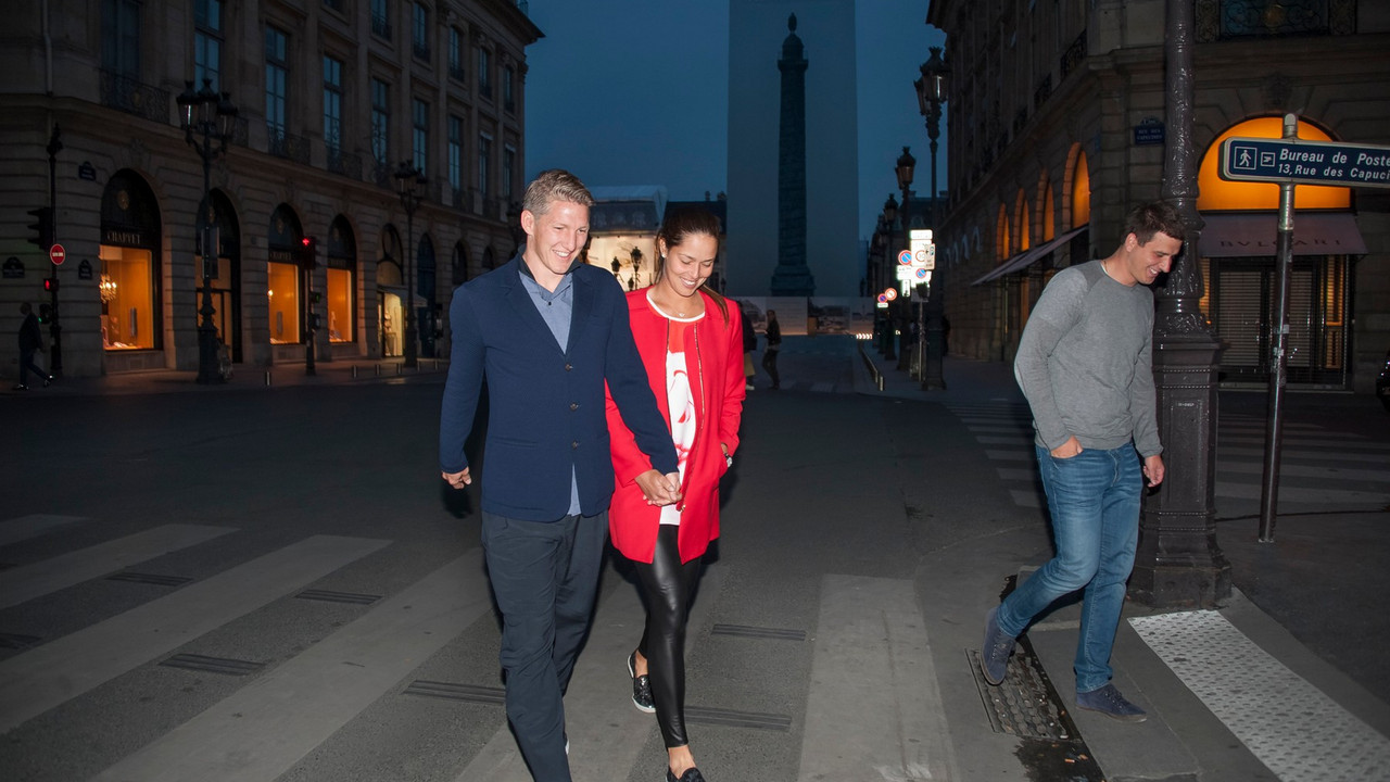 Ana Ivanović i Bastijan Švajnštajger