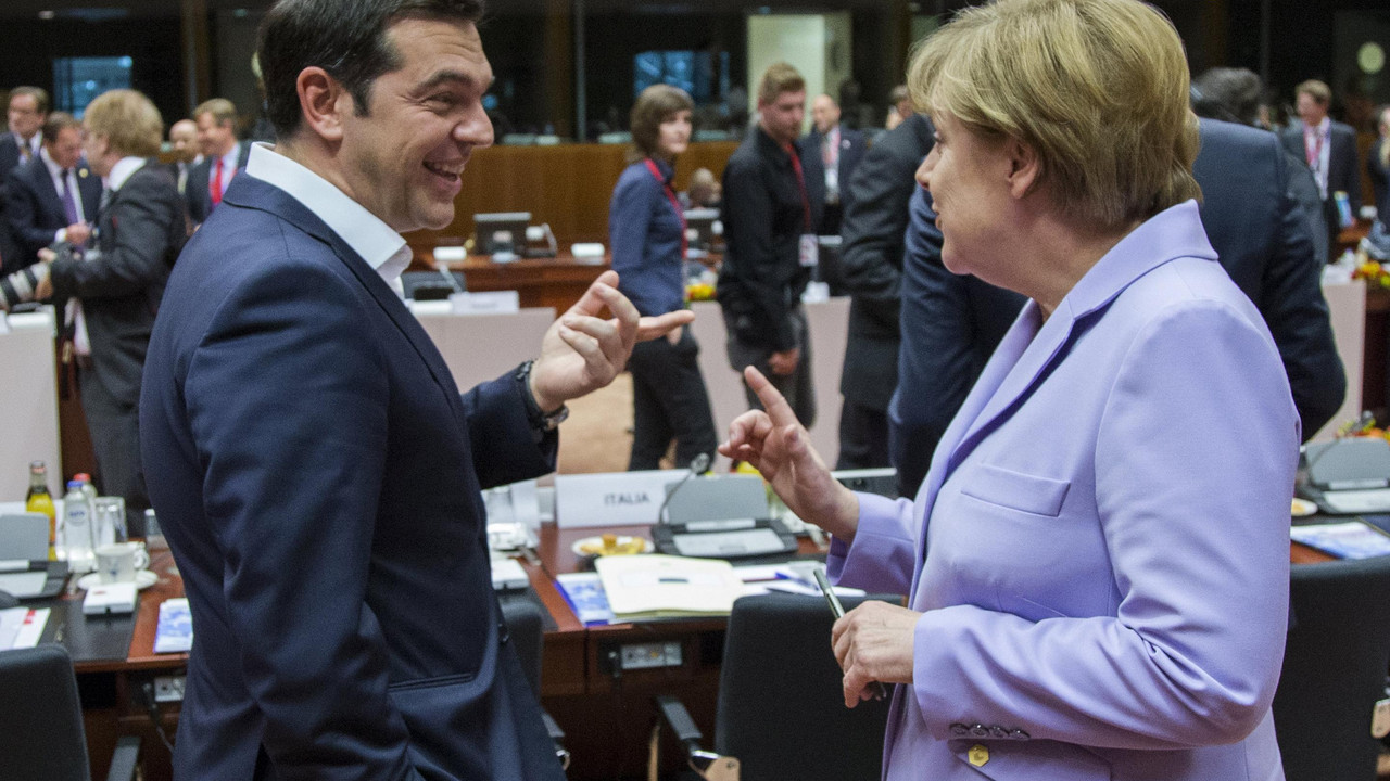 Angela Merkel i Aleksis Cipras