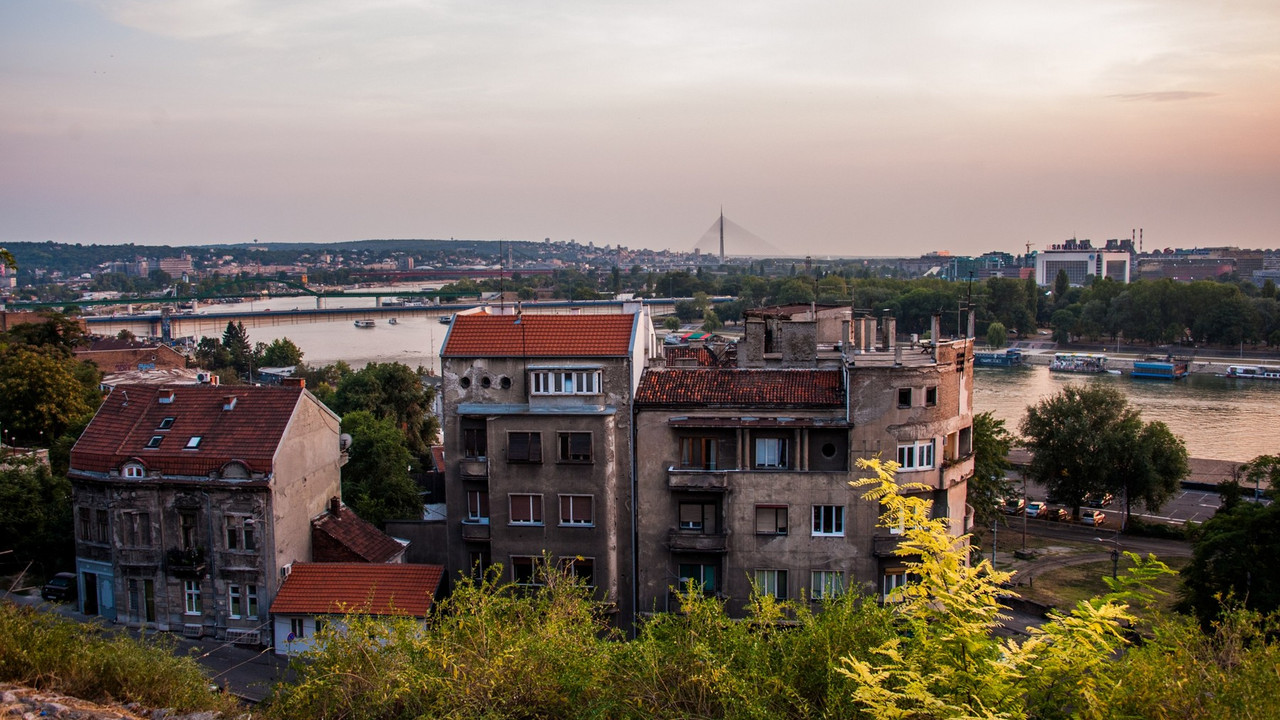 Beograd panorama grada