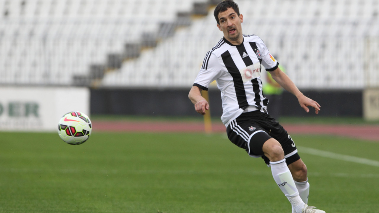 Fudbaler Partizana Branko Ilić