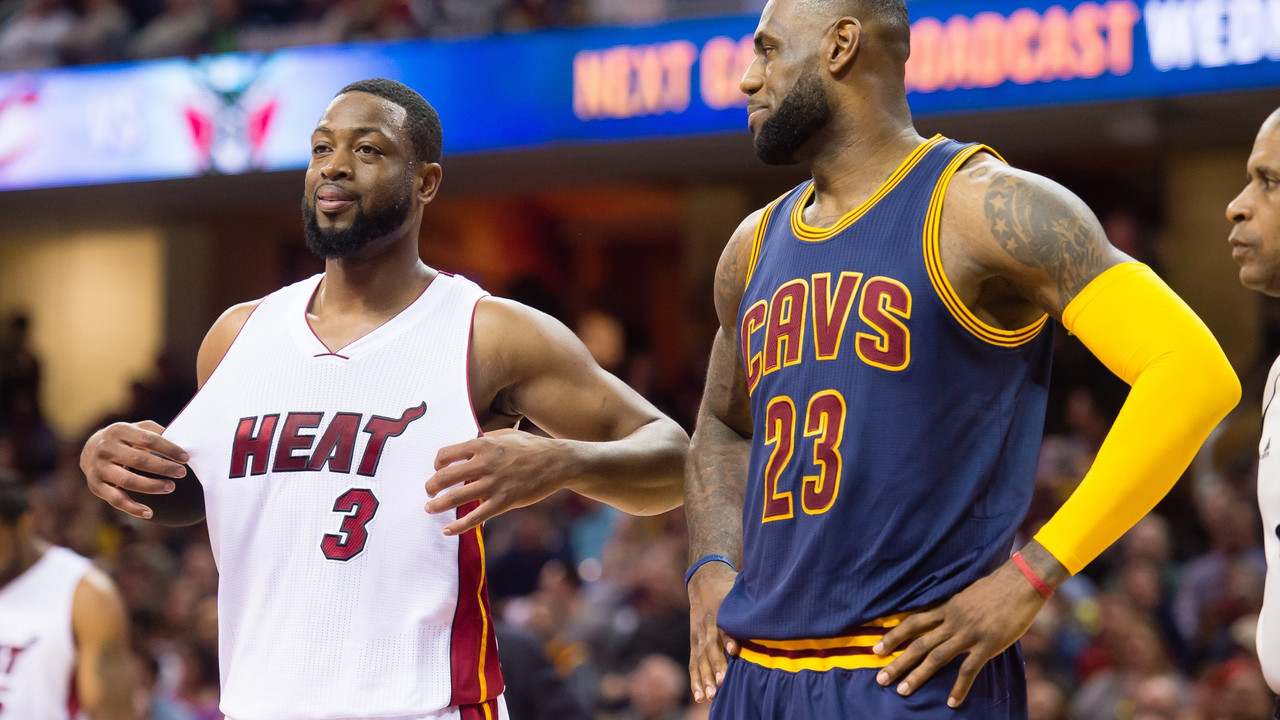 Dvejn Vejd i Lebron Džejms
