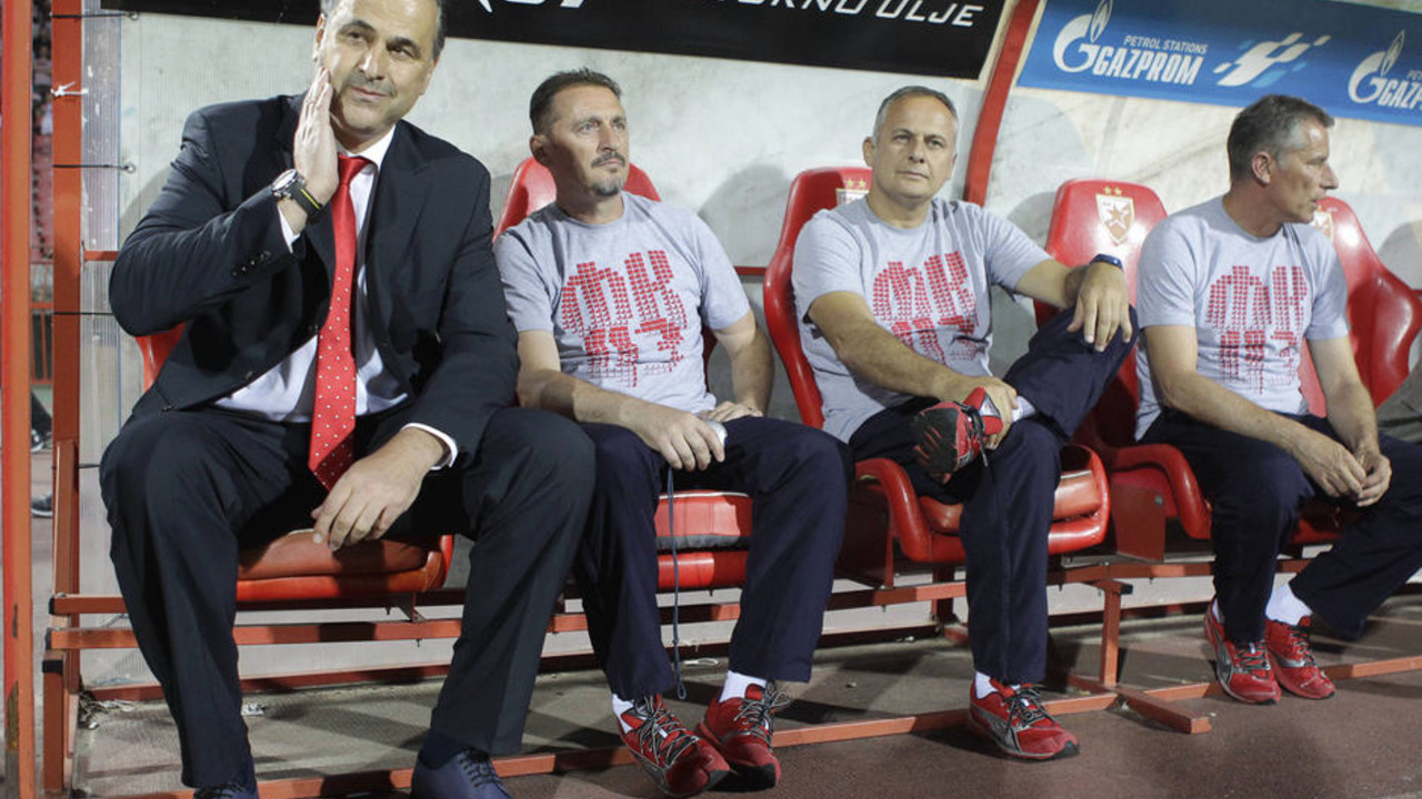 Trener fudbalera Crvene zvezde Miodrag Božović